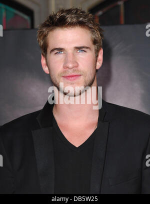 Liam Hemsworth Los Angeles premiere de "Thor" tenue à l'El Capitan Theatre - Arrivées Hollywood, Californie - 02.05.11 Banque D'Images