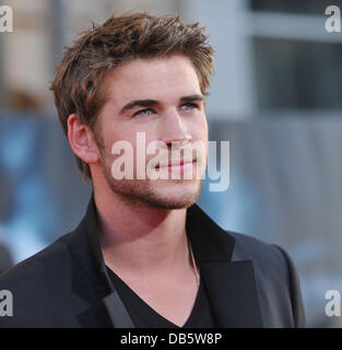 Liam Hemsworth Los Angeles premiere de "Thor" tenue à l'El Capitan Theatre - Arrivées Hollywood, Californie - 02.05.11 Banque D'Images