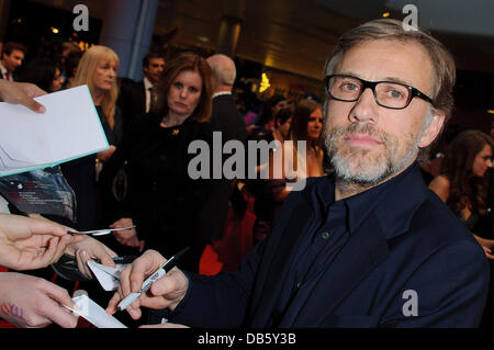 Christoph Waltz l'eau pour les éléphants - UK film premiere tenue à la vue des arrivées - Westfield London, England - 03.05.11 Banque D'Images