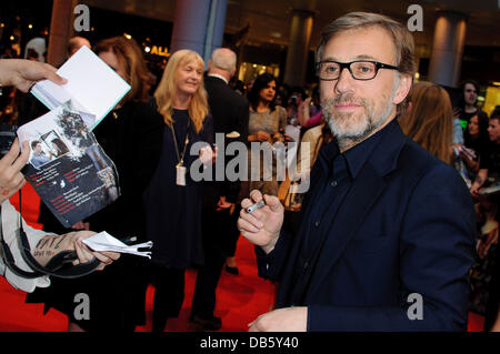 Christoph Waltz l'eau pour les éléphants - UK film premiere tenue à la vue des arrivées - Westfield London, England - 03.05.11 Banque D'Images