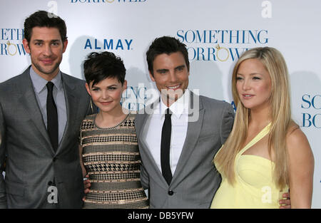 John Krasinski, Ginnifer Goodwin, Colin Egglesfield et Kate Hudson Los Angeles Premiere de 'quelque chose' emprunté tenue au Grauman's Chinese Theatre de Los Angeles, Californie - 03.05.11 Banque D'Images