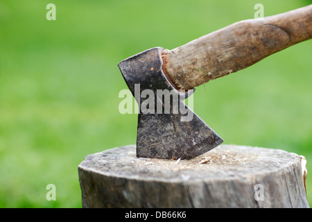 Hache de division. Banque D'Images