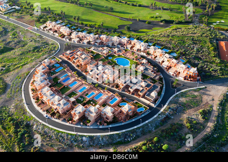 Resorts près de Costa Adeje, Tenerife, Canaries, Espagne Banque D'Images