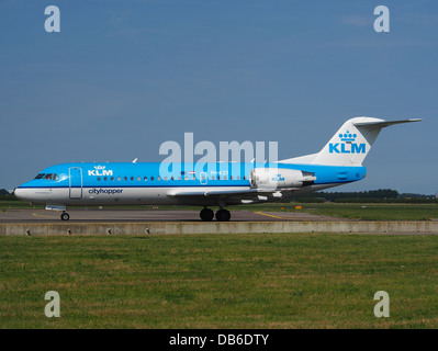 PH-KZT - KLM Cityhopper Fokker 702 Banque D'Images