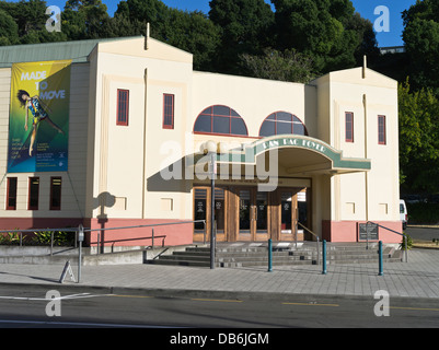 dh NAPIER NOUVELLE-ZÉLANDE style Art déco Napier Municipal Theatre devant design cinéma Banque D'Images