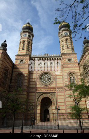 Synagogue de la rue Dohány, à Budapest, Hongrie Banque D'Images