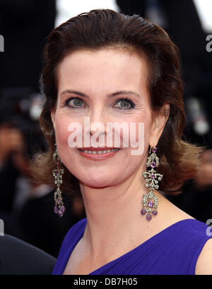 Carole Bouquet 2011 Cannes International Film Festival - Jour 2 - Sleeping Beauty - Premiere Cannes, France - 12.05.11 Banque D'Images