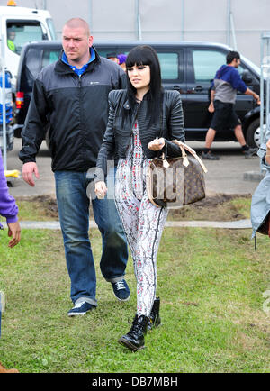 Jessie J BBC Radio 1's Big Weekend 2011 à Carlisle Cumbria, Angleterre - 14.05.11 Banque D'Images