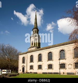 Royaume-uni, Angleterre, Birmingham, Quartier des bijoutiers, l'église St Paul Banque D'Images