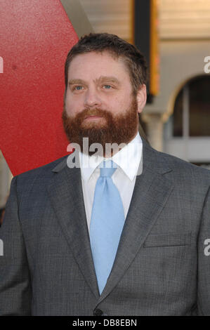 Zach Galifianakis Los Angeles Premiere de "The Hangover Part II' tenue à Grauman's Chinese Theatre - Arrivées Hollywood, Californie - 19.05.11 Banque D'Images