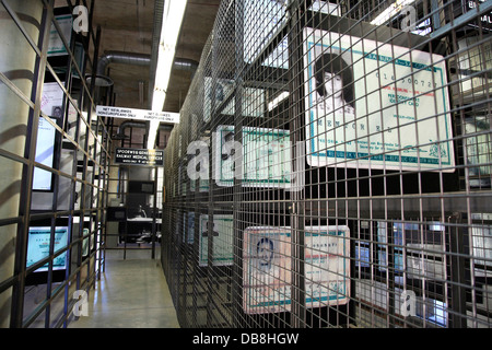 Musée de l'apartheid à Johannesburg Banque D'Images