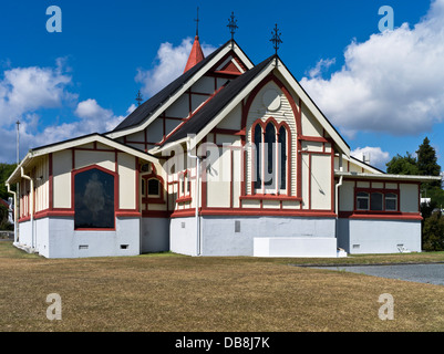 Dh Ohinemutu ROTORUA NOUVELLE ZÉLANDE St Confessions Anglican Church building Banque D'Images