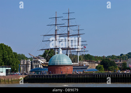 Le Cutty Sark, Greenwich, London, England Banque D'Images