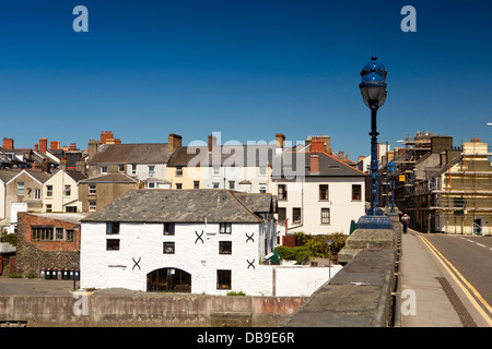 Royaume-uni, Pays de Galles, Aberystwyth, Ceredigion, Rummers Bar à vin vieux grain Warehouse à côté Trefechan Bridge Banque D'Images