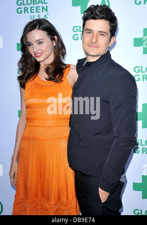 Miranda Kerr et Orlando Bloom vert mondial annuel de la 15e remise des Prix du millénaire qui a eu lieu au Fairmont Miramar Hotel - Arrivées Los Angeles, Californie - 04.06.11 **Uniquement disponible pour publication dans USA quotidiens, l'Allemagne, l'Autriche et la Suisse, Portugal, Canada, Emirats Arabes Unis et la Chine. Non disponible pour les USA Les magazines et le reste du monde** : WENN.com crédit obligatoire Banque D'Images