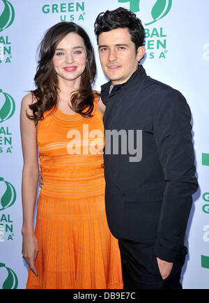 Miranda Kerr et Orlando Bloom vert mondial annuel de la 15e remise des Prix du millénaire qui a eu lieu au Fairmont Miramar Hotel - Arrivées Los Angeles, Californie - 04.06.11 **Uniquement disponible pour publication dans USA quotidiens, l'Allemagne, l'Autriche et la Suisse, Portugal, Canada, Emirats Arabes Unis et la Chine. Non disponible pour les USA Les magazines et le reste du monde** : WENN.com crédit obligatoire Banque D'Images