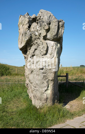 La pierre de Swindon à Avebury Stone Circle Banque D'Images