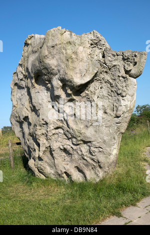 La pierre de Swindon à Avebury Stone Circle Banque D'Images