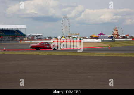 Silverstone, Northants, UK. 26 juillet, 2013. Silverstone Classic 2013 - Vendredi : Tout crédit4 Photographie/Alamy Live News Banque D'Images