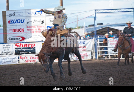 Le stampede de Wainwright, Wainwright, Alberta Banque D'Images