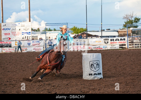 Le stampede de Wainwright, Wainwright, Alberta Banque D'Images