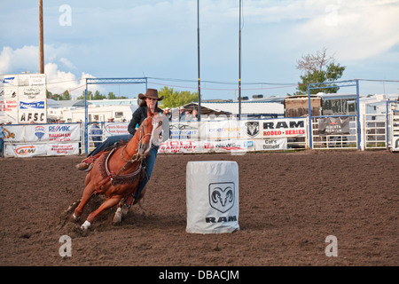 Le stampede de Wainwright, Wainwright, Alberta Banque D'Images