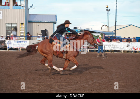 Le stampede de Wainwright, Wainwright, Alberta Banque D'Images