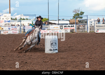 Le stampede de Wainwright, Wainwright, Alberta Banque D'Images