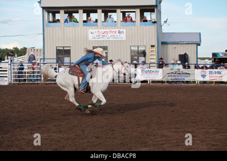 Le stampede de Wainwright, Wainwright, Alberta Banque D'Images