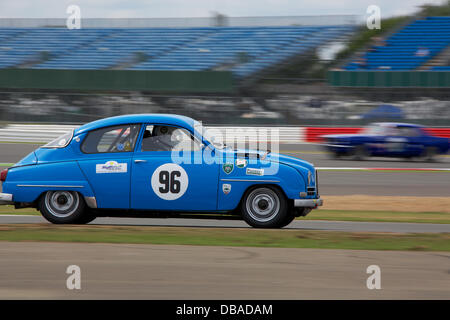 Silverstone, Northants, UK. 26 juillet, 2013. Silverstone Classic 2013 - Vendredi : Tout crédit4 Photographie/Alamy Live News Banque D'Images