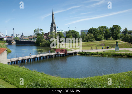 L'église St Alban de Copenhague Banque D'Images