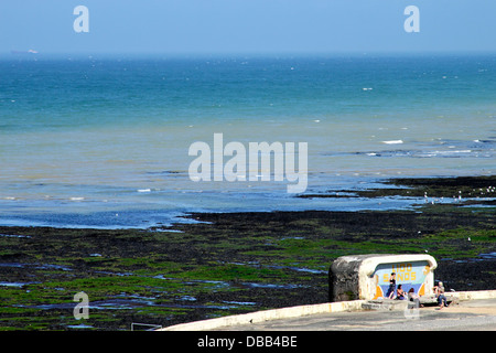 Lido Sands Margate Kent Banque D'Images