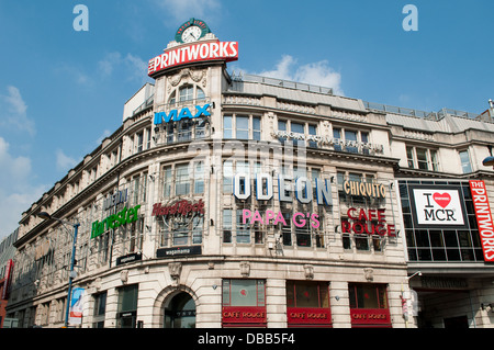 Bâtiment Printworks, Manchester, UK Banque D'Images