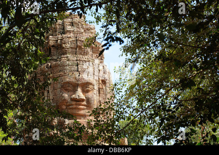 Prasat Ta Prohm est célèbre à Siem Reap, Cambodge Banque D'Images