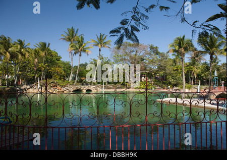 VENETIAN POOL PISCINE MUNICIPALE CORAL GABLES MIAMI FLORIDA USA Banque D'Images