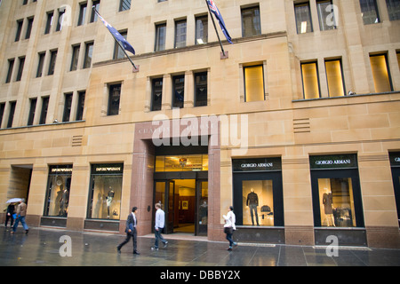 Maison (No Challis 4 Martin Place) se tient sur un terrain acheté en 1906 par l'Université de Sydney Banque D'Images