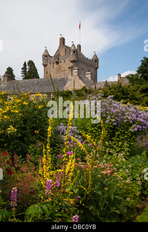 Le Château de Cawdor, le château le plus romantique dans les highlands, un 14e siècle accueil du Thanes de Cawdor. L'Écosse, Royaume-Uni Banque D'Images