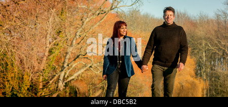 Gus Christie et Deniel de Niese du Glyndebourne Opera House dans l'East Sussex UK. Banque D'Images