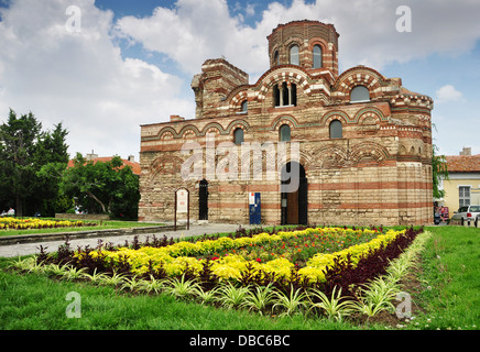 Le Christ Pantocrator Curch dans vieille ville de Nessebar, Bulgarie Banque D'Images