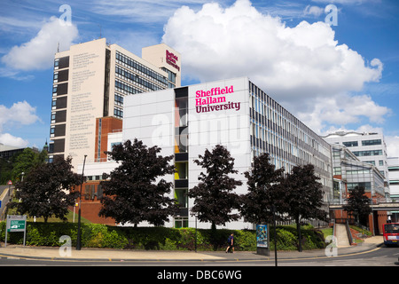 Sheffield Hallam University, Sheffield, Angleterre, Royaume-Uni Banque D'Images