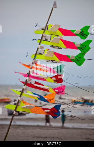Les avions fait ​​Of foam Banque D'Images