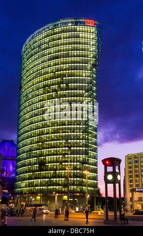 Potsdamer Platz Berlin, Sony Center Banque D'Images