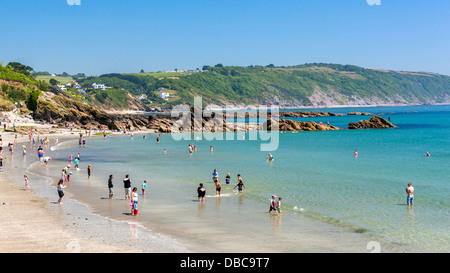 Plage de Looe, à Cornwall, Angleterre, Royaume-Uni, Europe. Banque D'Images