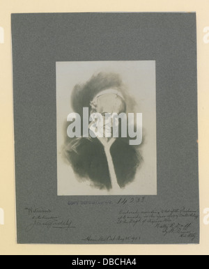 Photo-lithographie du pape Léon XIII, qui a été à la tête de l'Église catholique romaine de 1878 à 1903, reflétant sa papauté et son importance historique. Banque D'Images