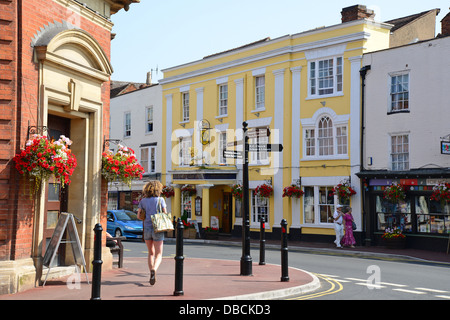 High Street, Upton-upon-Severn, Worcestershire, Angleterre, Royaume-Uni Banque D'Images