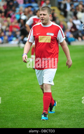 Plan B Le tournoi de soccer de célébrité Six tenue au stade de Turf Moor Burnley, Angleterre - 05.06.11 Banque D'Images