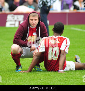 Plan B Le tournoi de soccer de célébrité Six tenue au stade de Turf Moor Burnley, Angleterre - 05.06.11 Banque D'Images