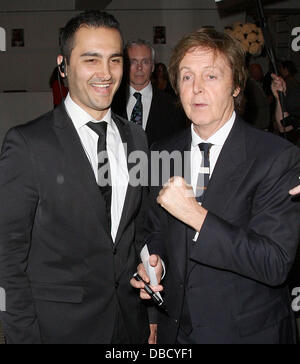 Paul McCartney, lors du lancement du livre de "Linda McCartney : La vie en photos' chez Phillips de Pury et Company - Départ Londres, Angleterre - 07.06.11 Banque D'Images