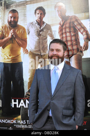 Zach Galifianakis Los Angeles Premiere de "The Hangover Part II' tenue à Grauman's Chinese Theatre - Arrivées Hollywood, Californie - 19.05.11 Banque D'Images