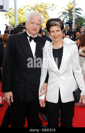 Bernard Fixot, Valérie Anne Giscard d'Estaing 2011 Cannes International Film Festival - Jour 10 - ce doit être la première place - Cannes, France - 20.05.11 Banque D'Images